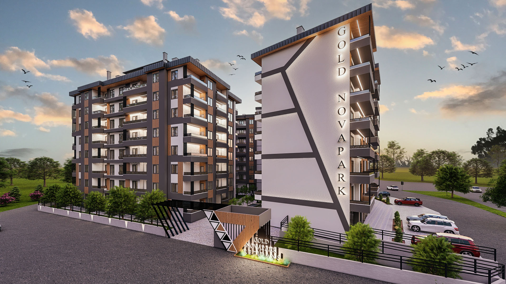 Alkonak Yapı Gold Nova Park Rezidans